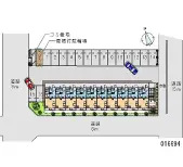 ★手数料０円★邑楽郡大泉町富士１丁目　月極駐車場（LP）